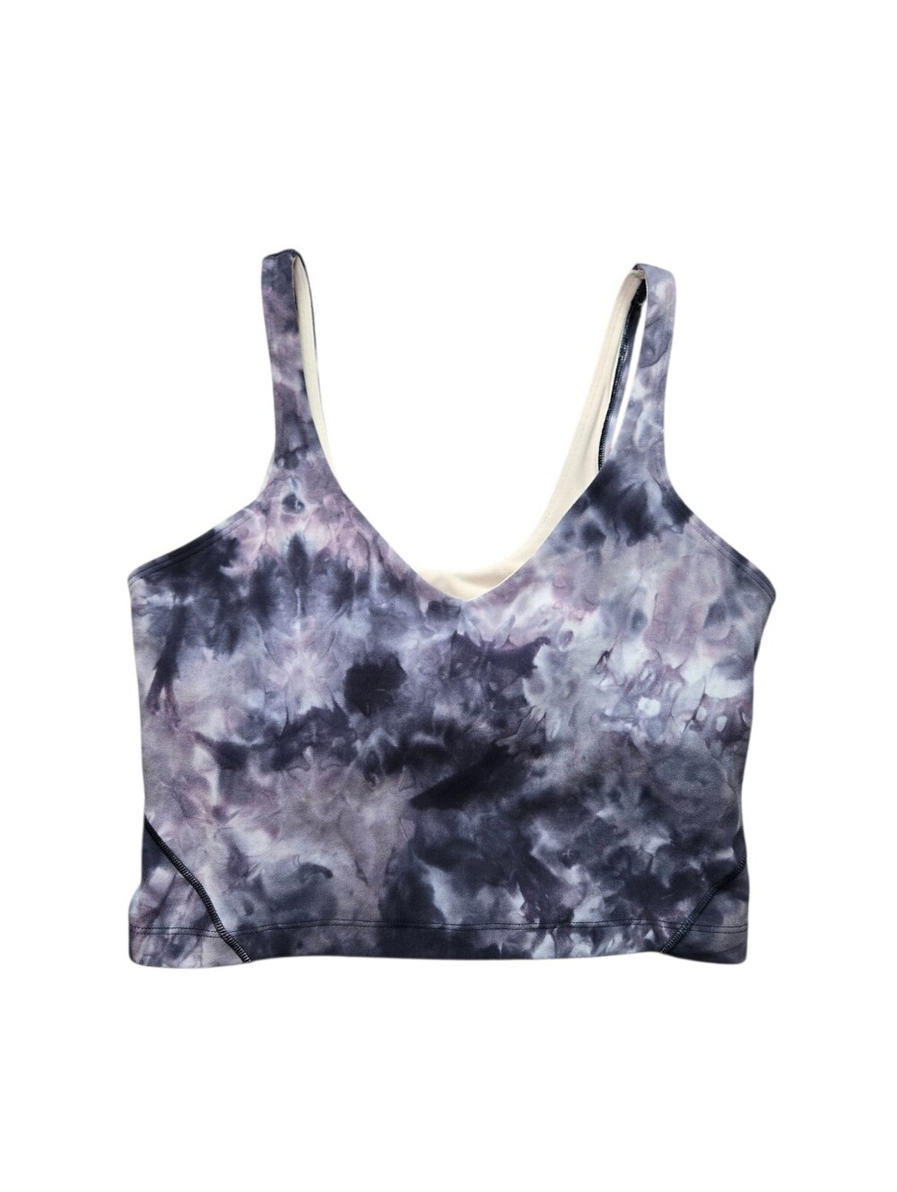 Lululemon Align Tank Top - Diamond Dye Chrome Violet Verbana Graphite Grey - Picture 2 of 8